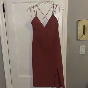 Top shop Pink Midi Dress